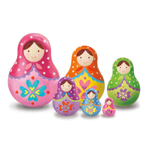 Paint Your Own Russian Dolls
