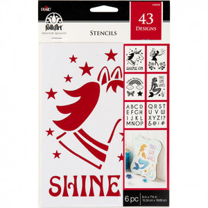 FA Stencil - Fantasy Theme Value Pack - 6