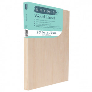 Elements Wooden Panel 16in.x12in.