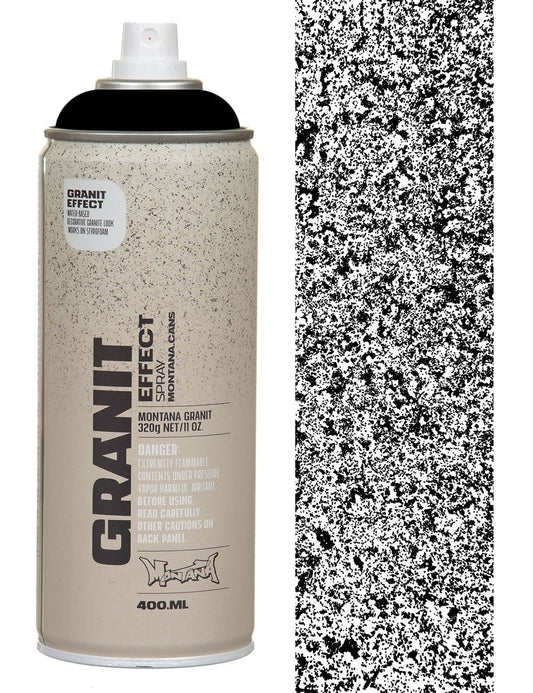 MONTANA 400ML GRANITE EFFECT SPRAY BLACK