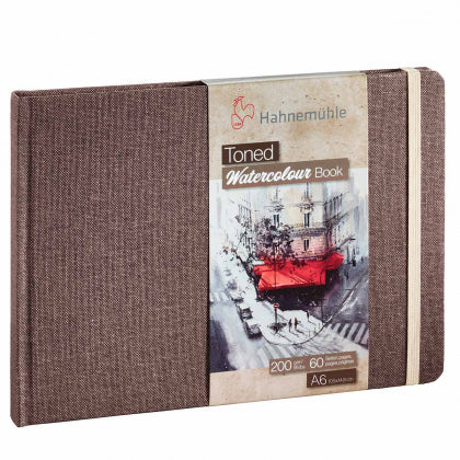 Toned Watercolour Book - Beige A6