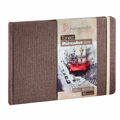Toned Watercolour Book - Beige A5