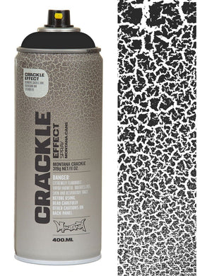 MONTANA Spray Paint - Crackle EFFECT Traffic Black