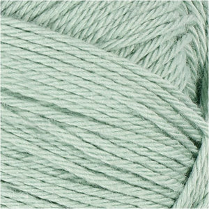 Cotton Yarn, mint green, no. 8/4, L: 170 m, 50 g