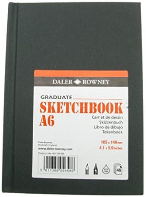 GRADUATE HB SKETCHBOOK A6 PORTRAIT 130G 46SH