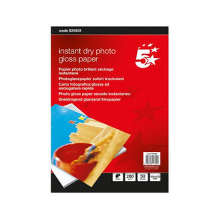 5* PHOTO PAPER 6X4 (50)