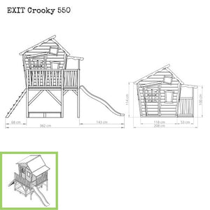 EXIT Crooky 550 (FSC 100%)