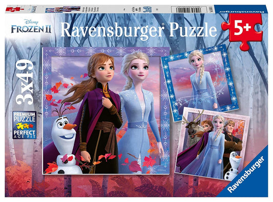 Frozen 2 - 3 X 49 Piece Jigsaw Puzzle