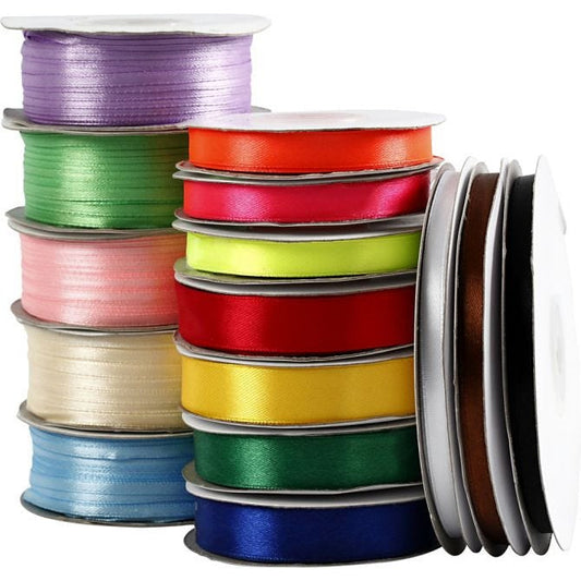Satin Ribbon pk.15 Rolls