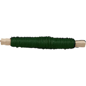 Florist Wire, 0,5 mm, Green, 50 M, 1 Rol