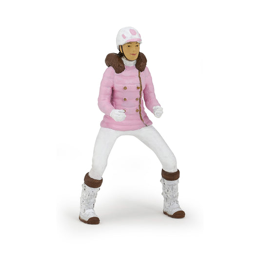 Papo Winter Riding Girl