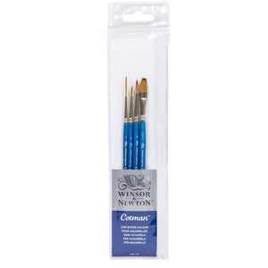 Cotman Brush S/H 4pk (R2/R4/Rg1/OS1/4