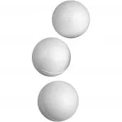 Polystyrene Balls, white, D 5 cm, 50 pc/ 1 pack