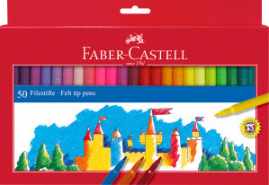 Faber Jumbo Fibre Tip Markers Box Of 12