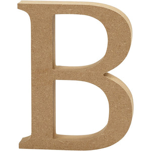 MDF Letter 13cm B