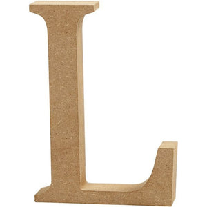 MDF Letter 13cm L