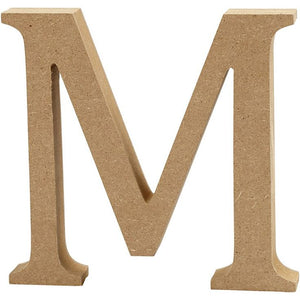 MDF Letter 13cm M