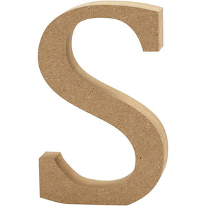 MDF Letter 13cm S