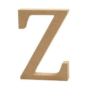 MDF Letter 13cm Z