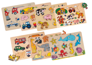 GOKI LIFT-OUT WOODEN JIGSAW