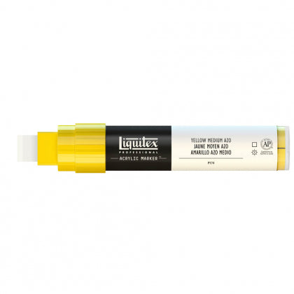 LIQUITEX PAINT MARKER 15MM-YELLOW MED AZO