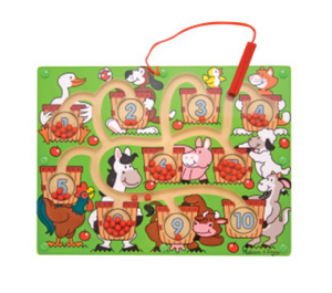 Magnetic Number Maze