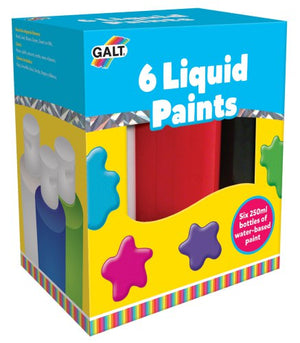 Galt Liquid Paints 250Ml Pk.6