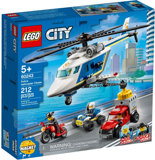 Lego Police Helicopter Chase