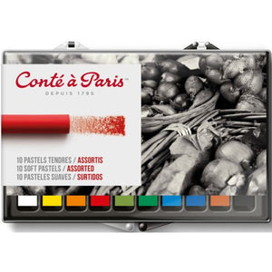 CONTE SOFT ROUND PASTELS 10'S