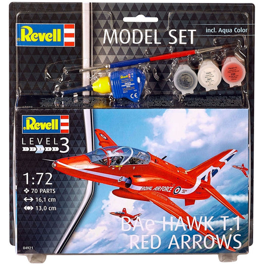Revell Model Gift Set Bae Hawk T.1 Red Arrow