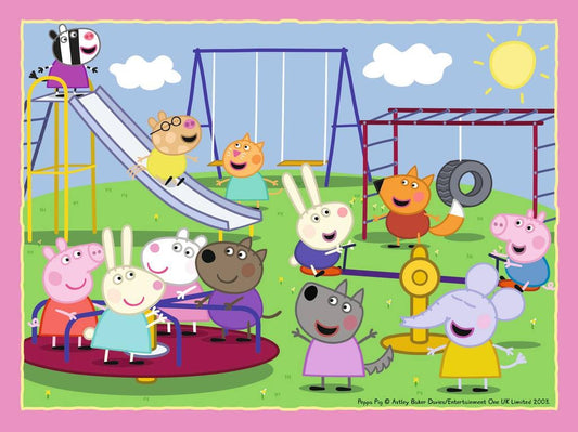Peppa Pig 4 In A Box Jigsaw Puzzle Jigsaw Puzzle