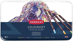 Derwent - Coloursoft Pencil - 36 Tin