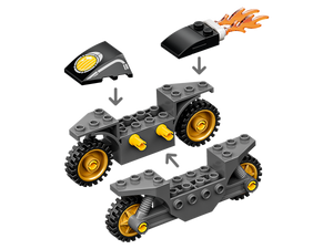 Lego Captain America and Hydra Face Off