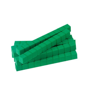 Base Ten Rods (10 Pce) Green