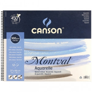 Canson Montval W/Col Pad 300gsm 37 x 46cm