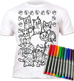 PYO T-Shirt Cat age 9-11yrs