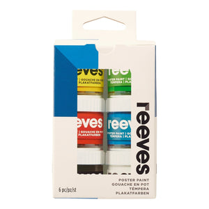 REEVES ARTISTS POSTER PAINT 6X22ML