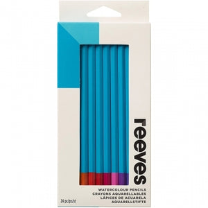 REEVES W/COL PENCILS 24 ASST.