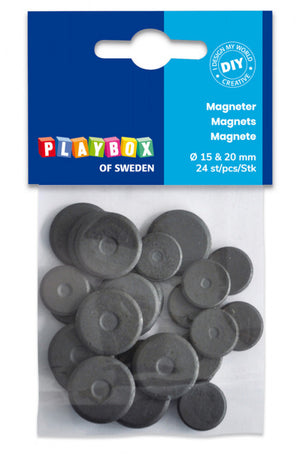 Magnets 24pcs d15&20mm