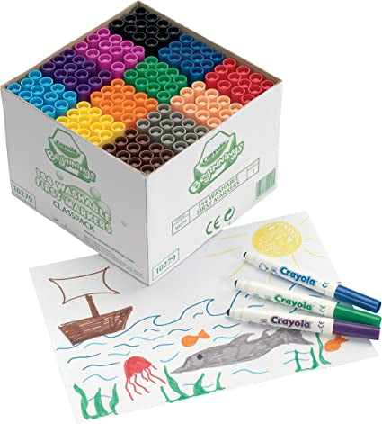 Crayola My First Markers 144 Class Pack