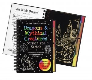 Scratch And Sketch Dragons And Mythical