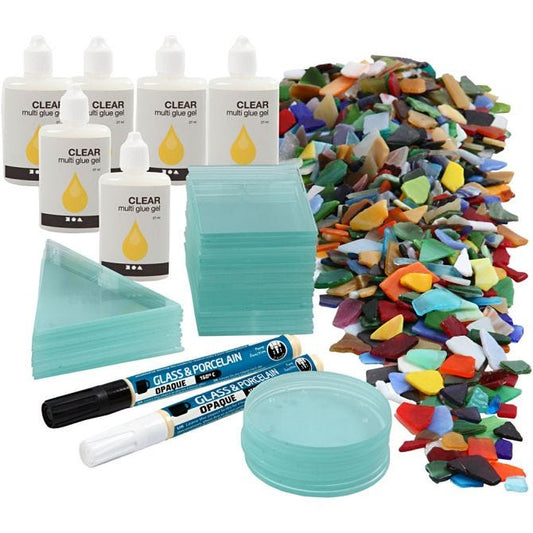 Mosaic Ornaments (40 Pieces) Kit