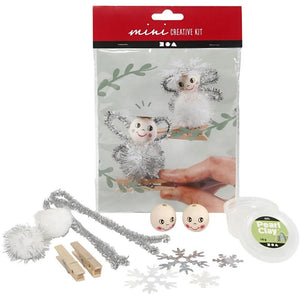 Mini Craft Kit, angels on wooden