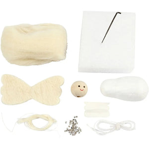 Mini Craft Kit, angel, H: 10cm,