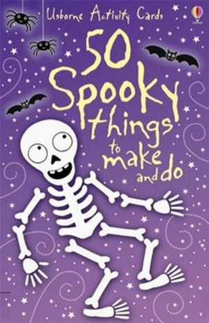 SPOOKY THINGS TO MAKE &amp; DO ACTIVITY CARDS