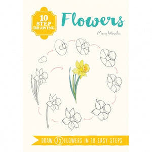10 Step Drawing Flowers