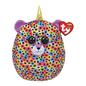 Squish A-Boo 10In-Giselle Leopard