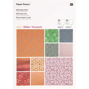 MIXED PAPER PAD, FALL FSC MIX 30 SHEETS, 210