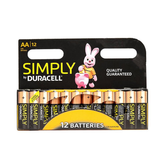 DURACELL AA PK 12 BATTERIES