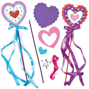 Heart Wand Kits (Pack of 4)